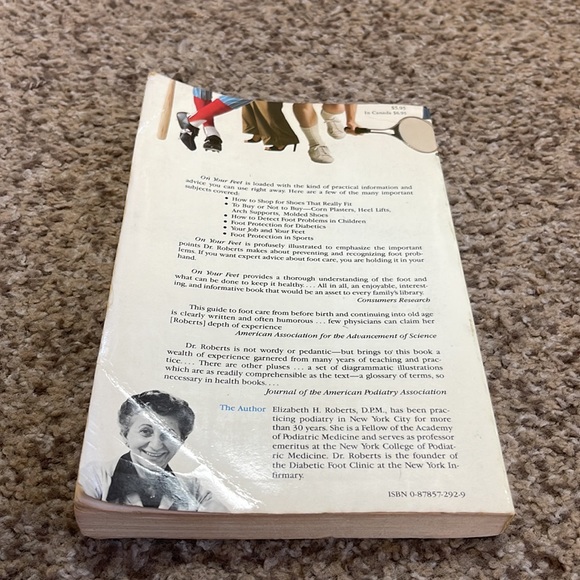 On your feet book maintain foot health & comfort from infancy-old age paperback - Picture 2 of 12